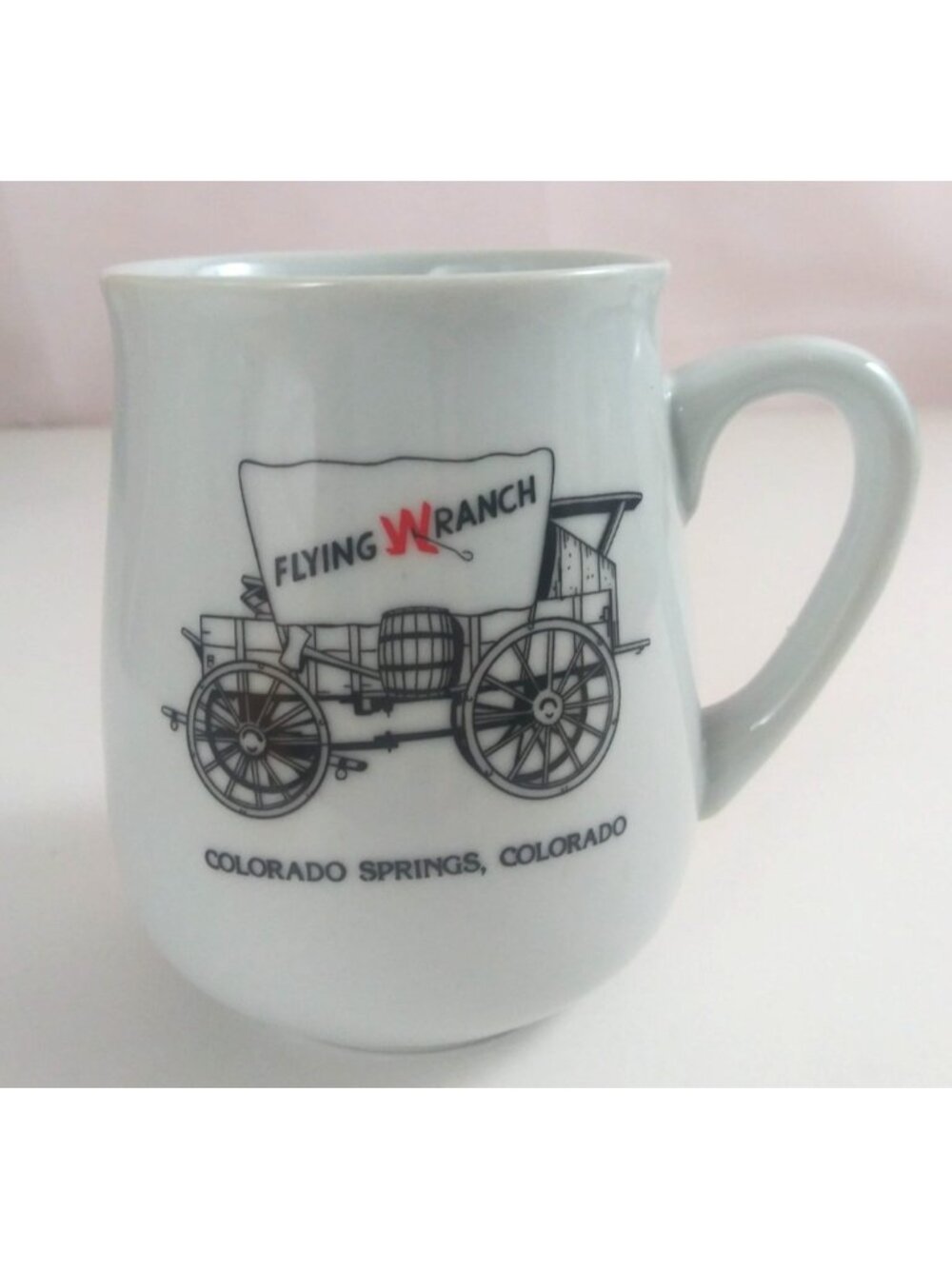 Papel Flying Wranch Colorado Springs Colorado Souvenir Coffee Cup